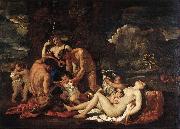 Nurture of Bacchus Poussin